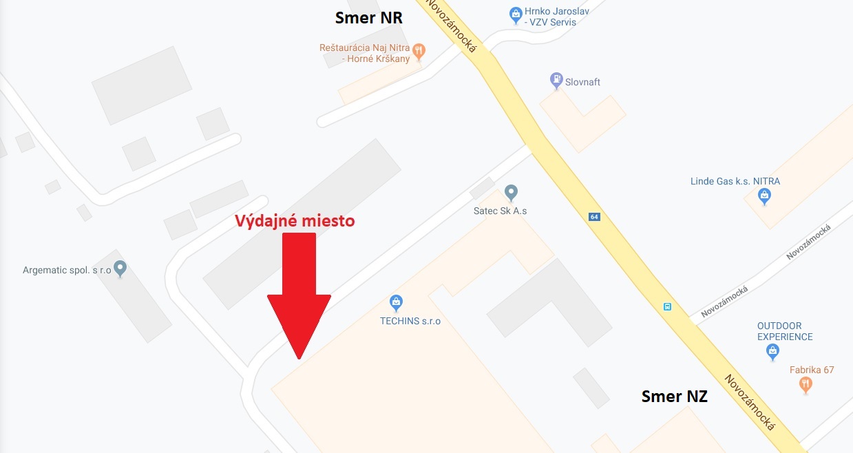 výdajné miesto NR